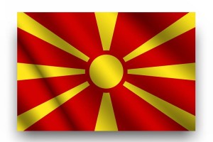 Macedonien-Flagge