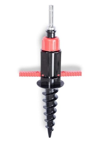 Bodendübel Vario drill schwarz rot