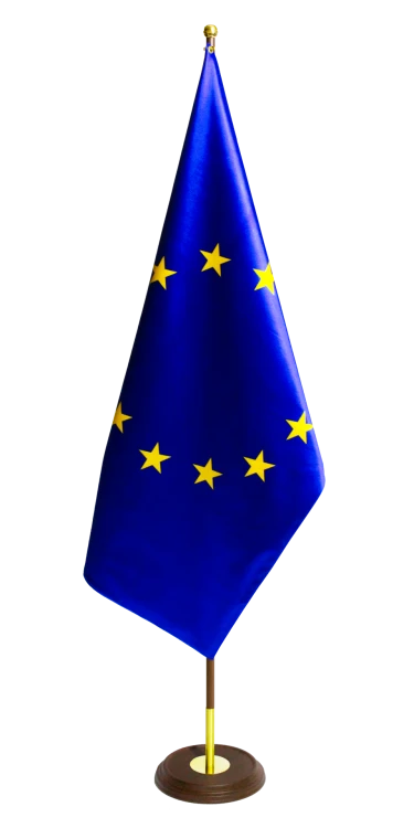 Darkwood Fahnständer mit EU Flagge