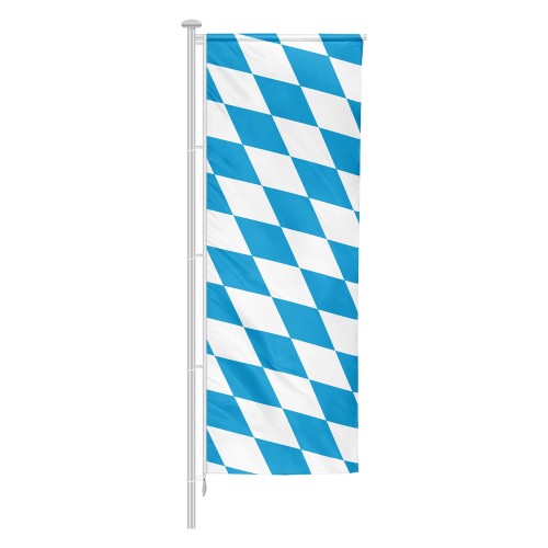 Bayerische Raute Hochformat Flagge mit Hohlsaum für Ausleger.jpg