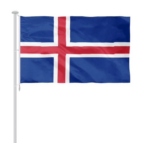 Island Flagge