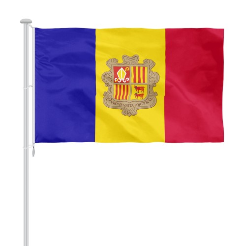 Andorra Nationalflagge