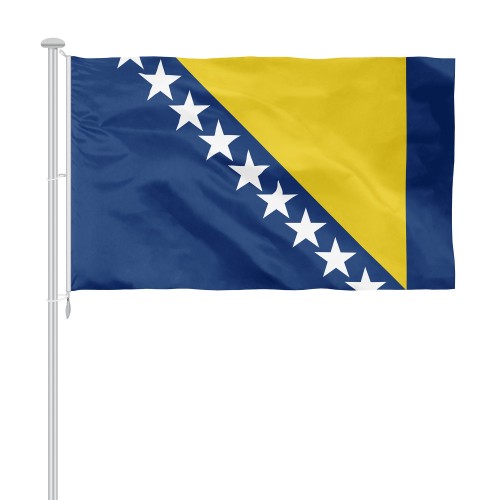 Bosnien und Herzegowina Nationalflagge