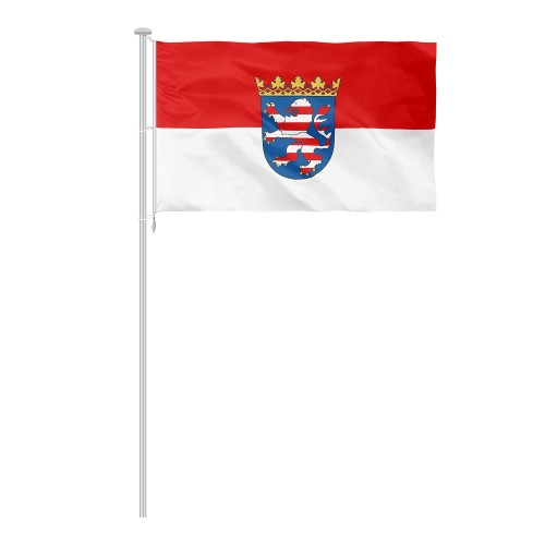 Hessen Bundeslandflagge mit Wappen.jpg