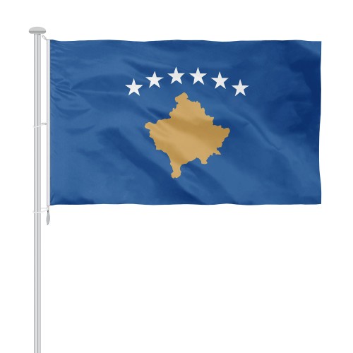 Flagge von Kosovo
