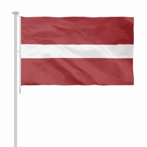 Lettland-Flagge