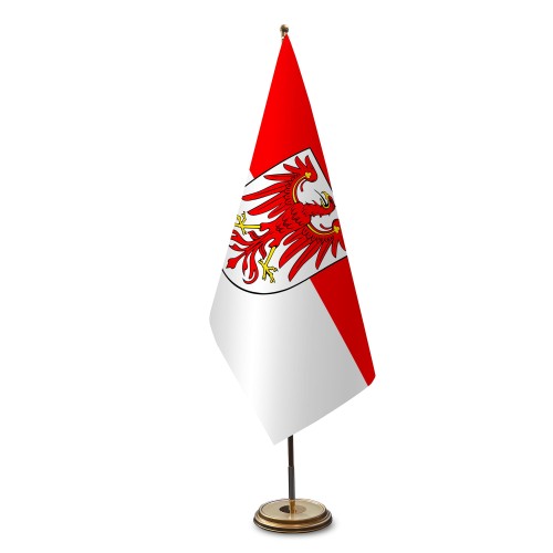 Brandenburg aus Satin für Flaggenstände