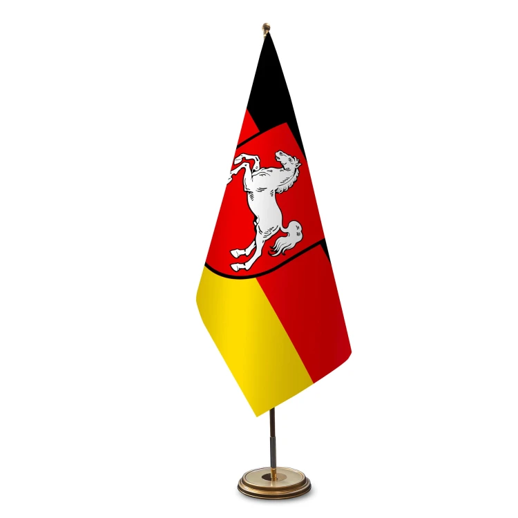 Niedersachsen aus Satin für Flaggenständer