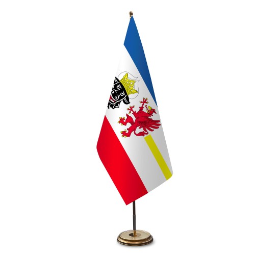Mecklenburg-Vorpommern aus Satin für Flaggenständer