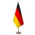 Deutsche Bundesflagge aus  Satinstoff für Flaggenständer