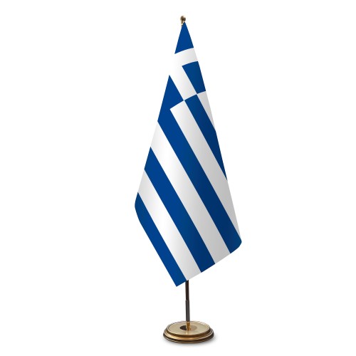 Griechenland Satinflagge für Flaggenstände