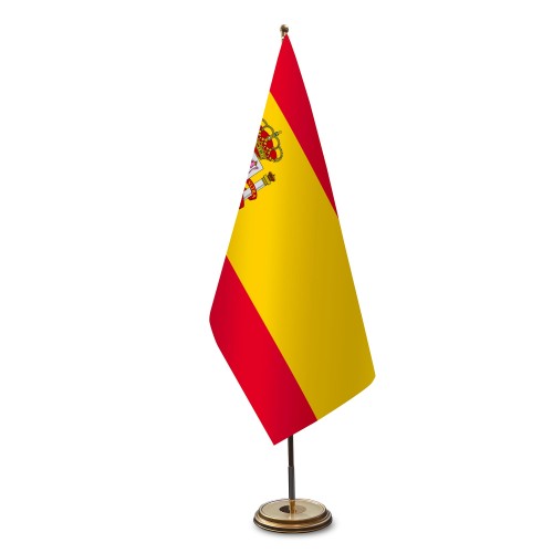Spanien Satinflagge für Flaggenständer