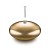 Mastspitze gold Pilz-Form
