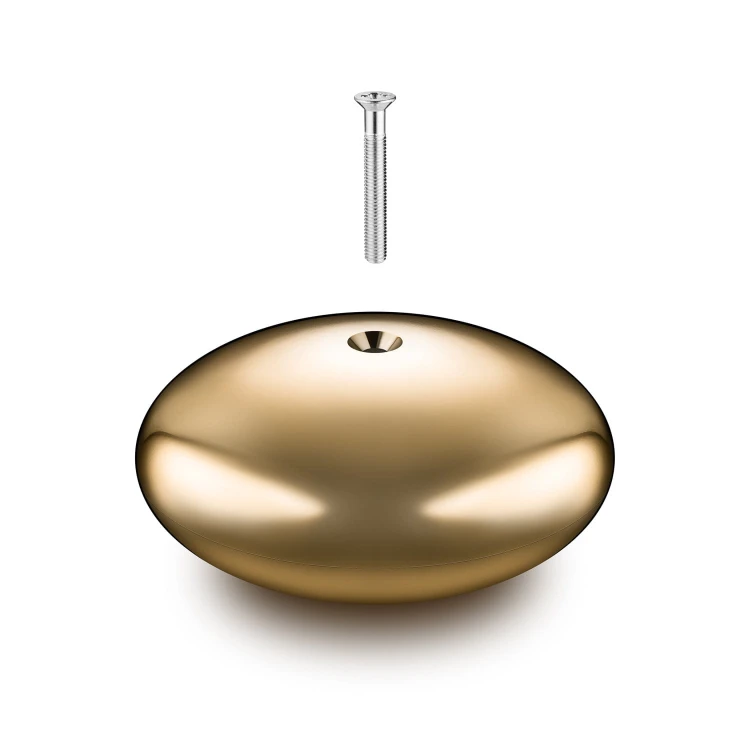 Mastspitze gold Pilz-Form