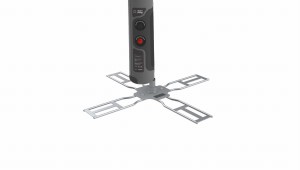 Kreuzfuß mit Rotator Größe S nach innen